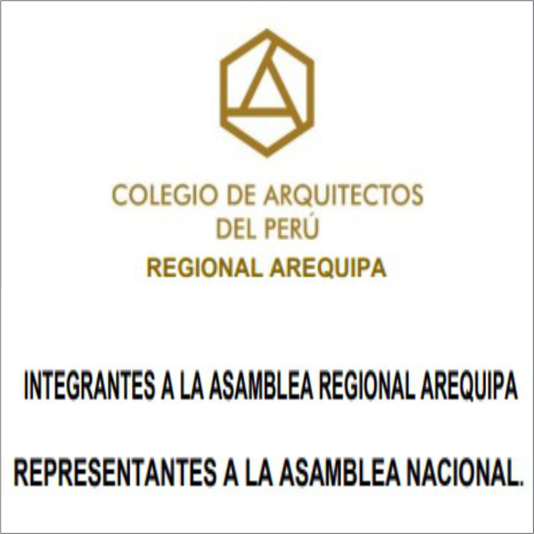 Colegio De Arquitectos Del Peru Regional Arequipa